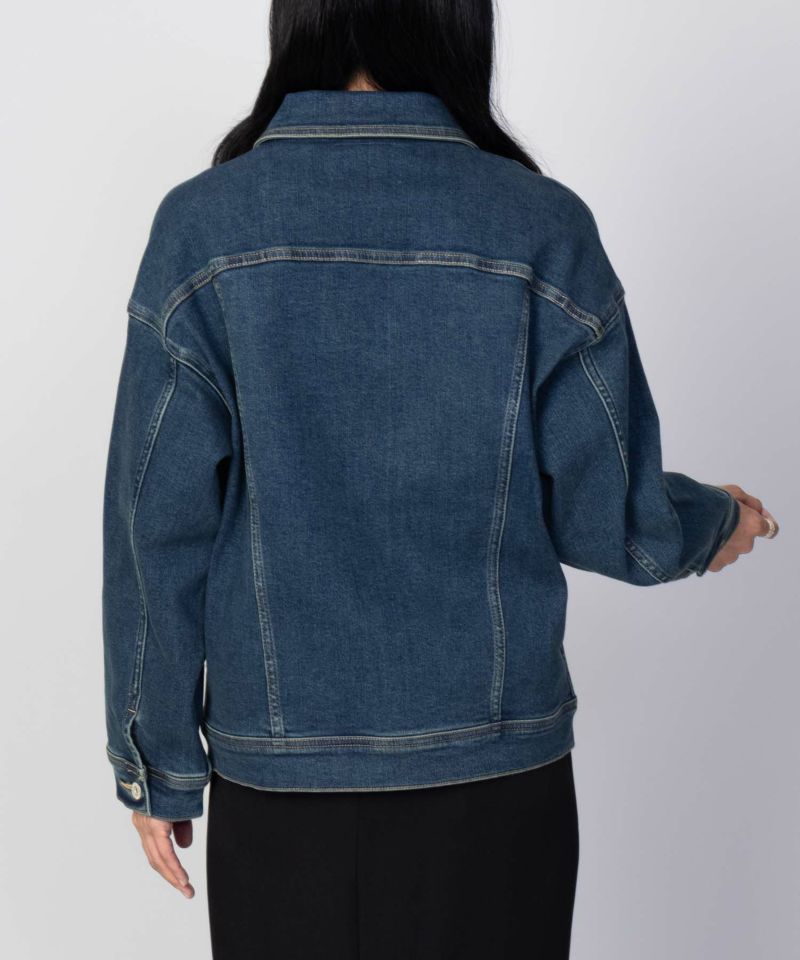 C17  ベーシックデニムジャケット レディース商品画像-7