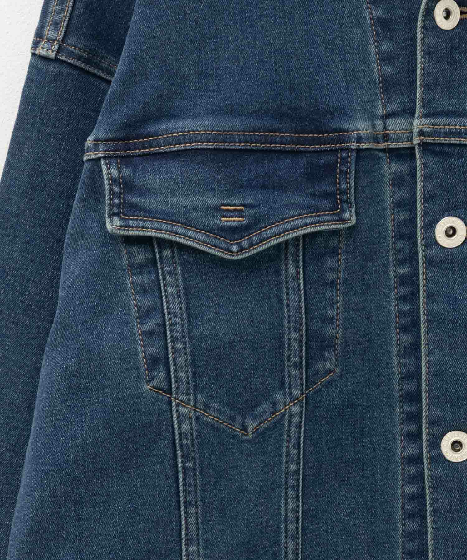 C17 ベーシックデニムジャケット レディース