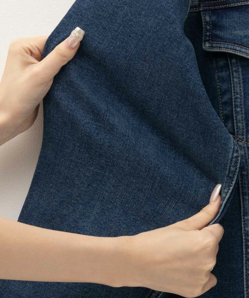 C17  ベーシックデニムジャケット レディース商品画像-11