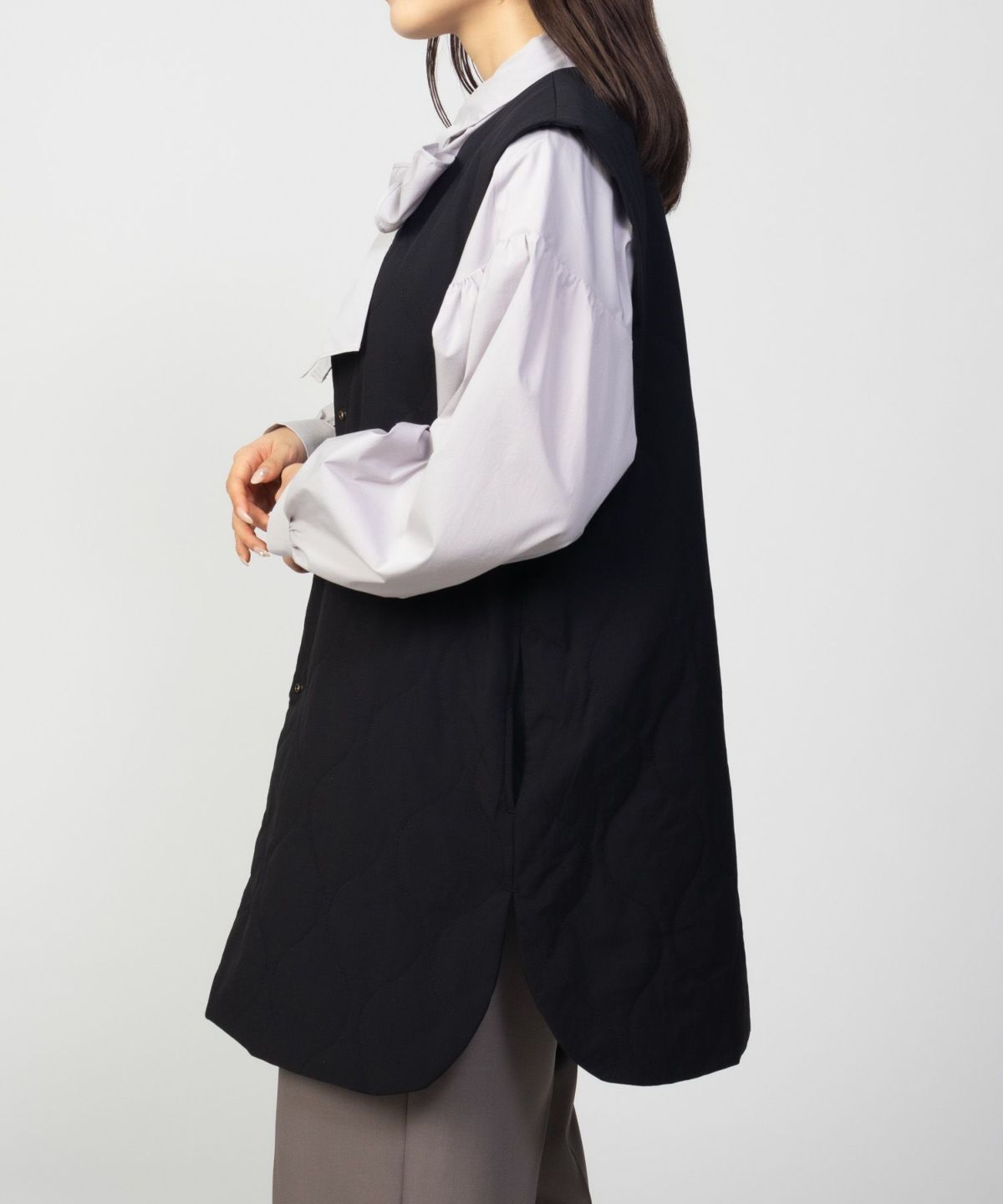 HusHusH キルトベスト レディース