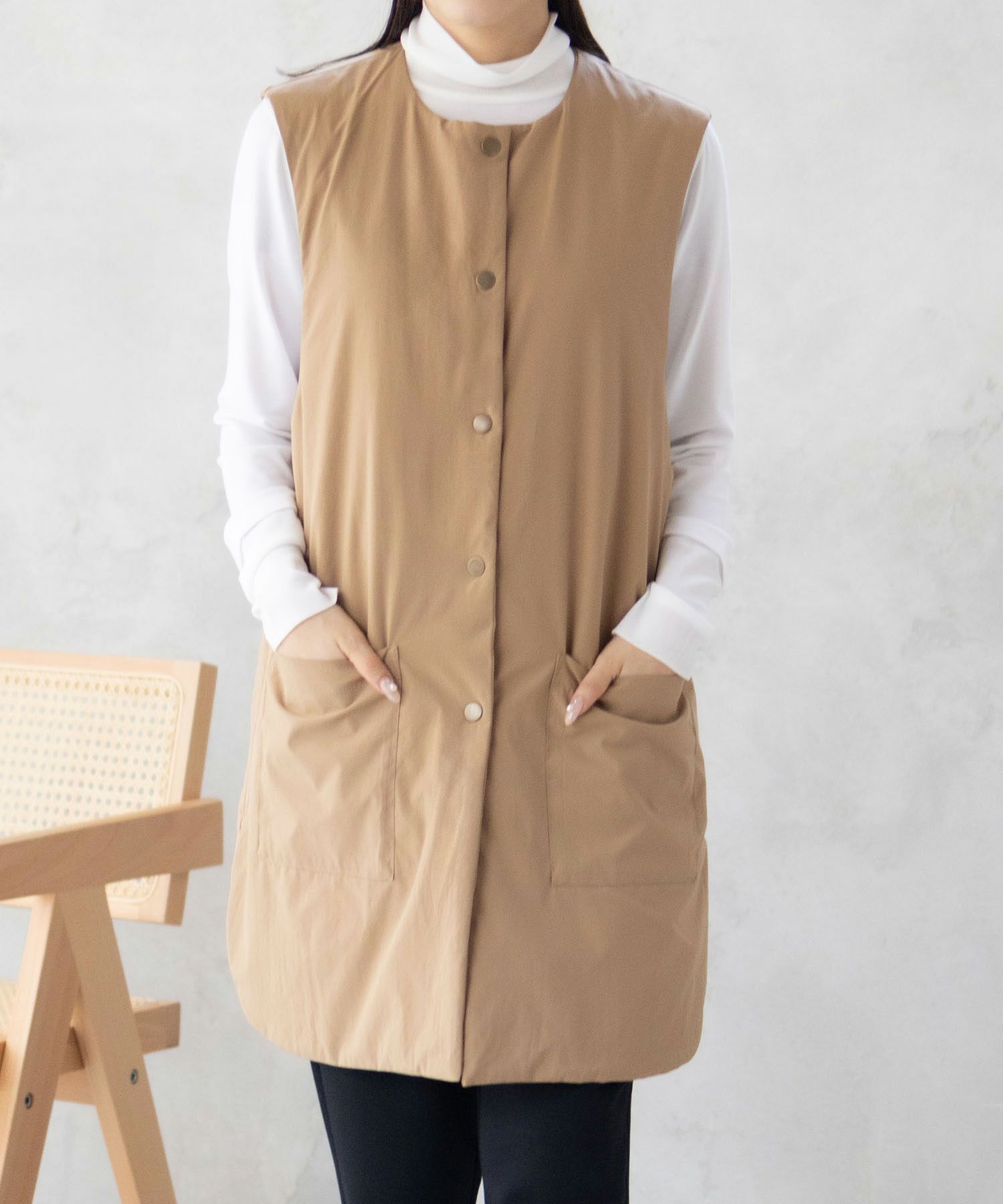 HusHusH  キルトベスト レディース商品画像-10