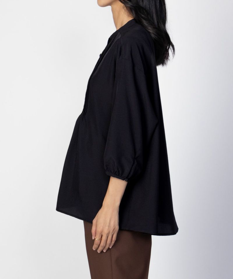 nAvy  ピンタック5分袖ブラウス レディース商品画像-14