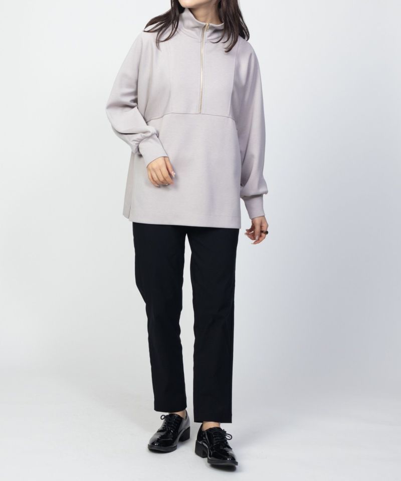 HusHusH  ポンチ素材 デザインZIPプルオーバー レディース商品画像-14