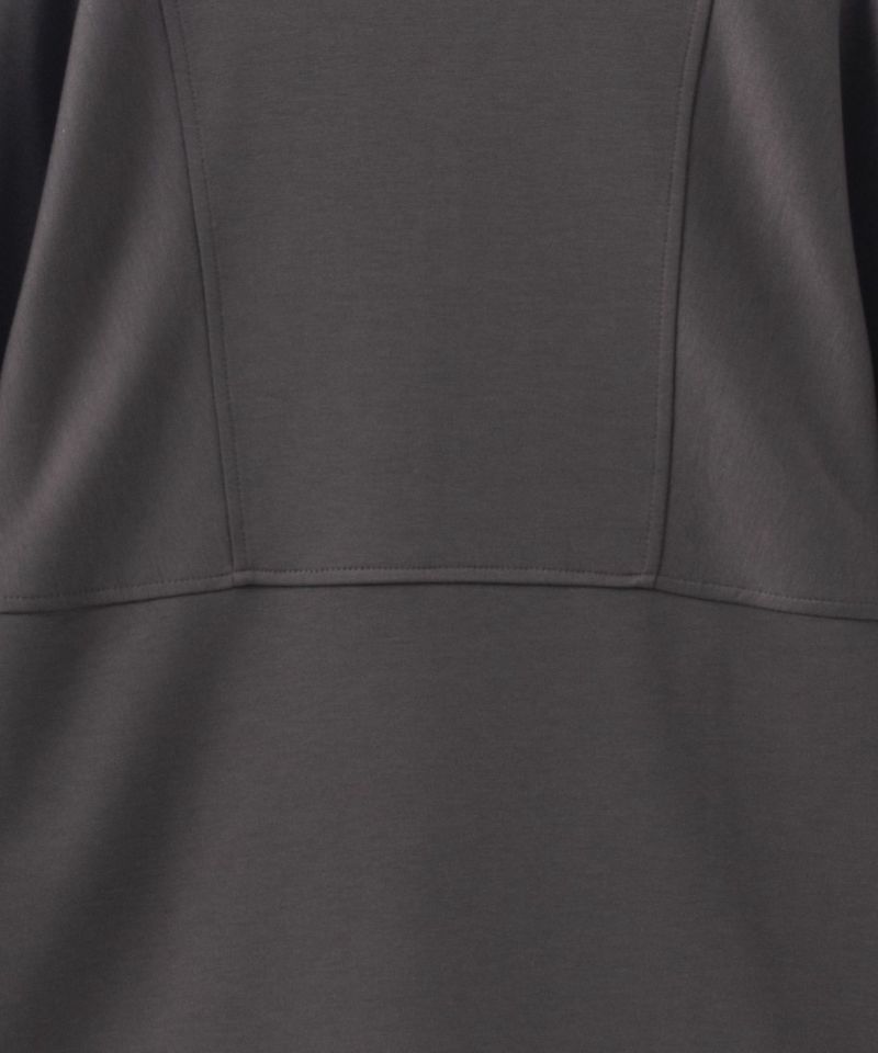 HusHusH  ポンチ素材 デザインZIPプルオーバー レディース商品画像-21