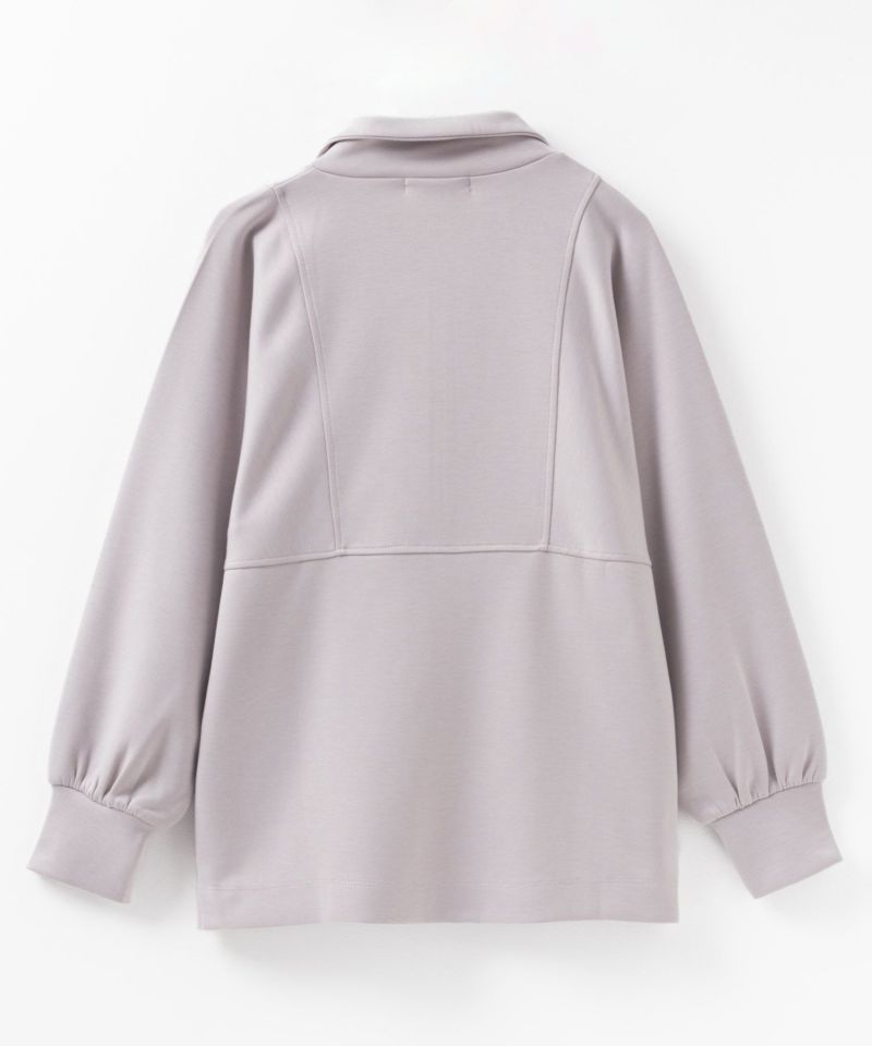 HusHusH ポンチ素材 デザインZIPプルオーバー レディース商品画像-23