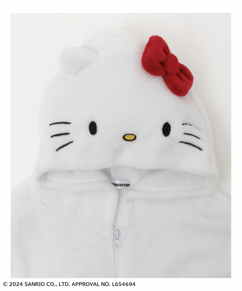 サンリオキャラクターズ ハローキティ ジップパーカー レディース商品画像-14