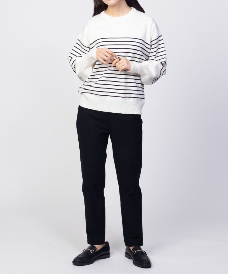 HusHusH  ラメ入りボーダープルオーバー レディース商品画像-13