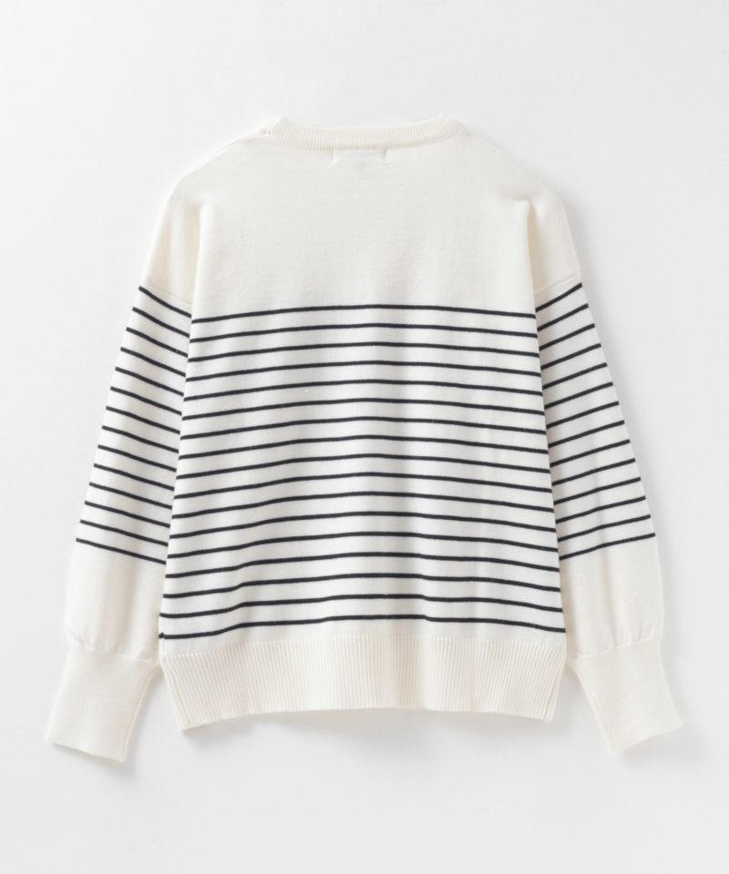 HusHusH  ラメ入りボーダープルオーバー レディース商品画像-21