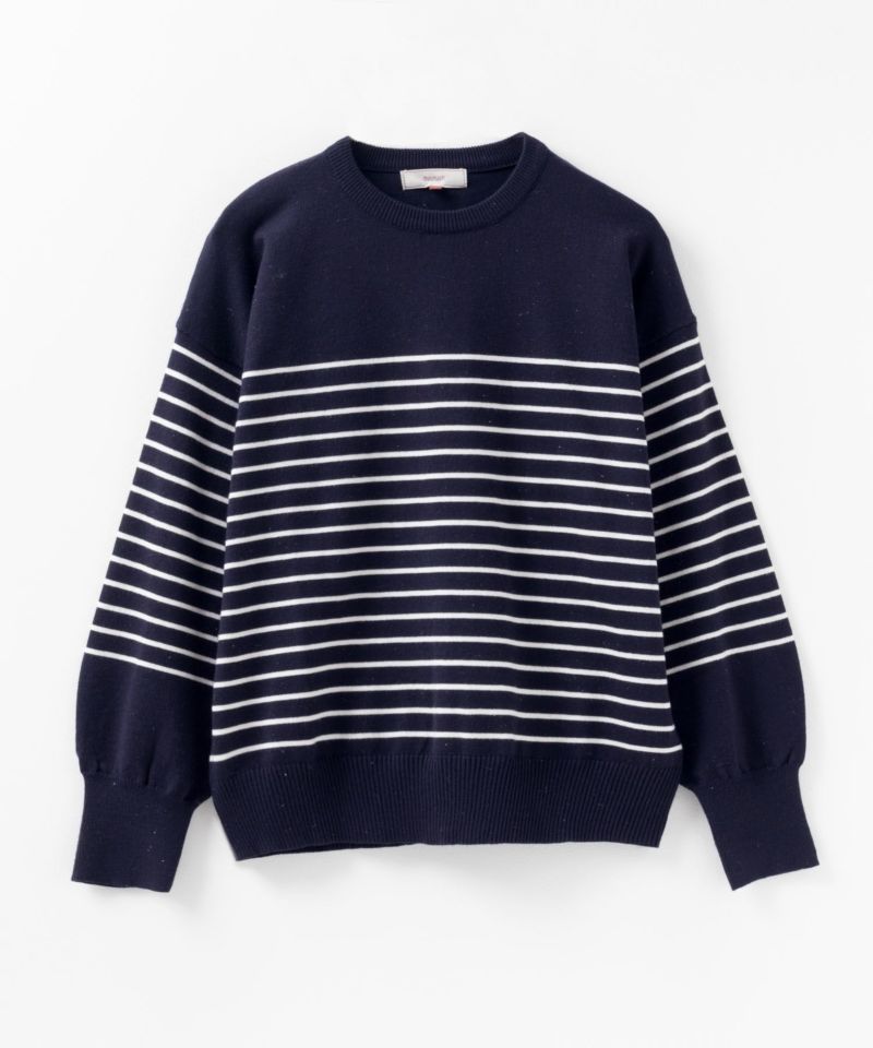 HusHusH  ラメ入りボーダープルオーバー レディース商品画像-22