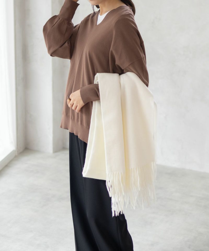 HusHusH  Vネックコクーンニット レディース商品画像-16