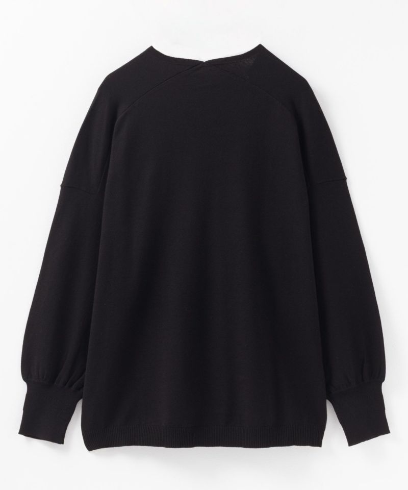 HusHusH  Vネックコクーンニット レディース商品画像-20