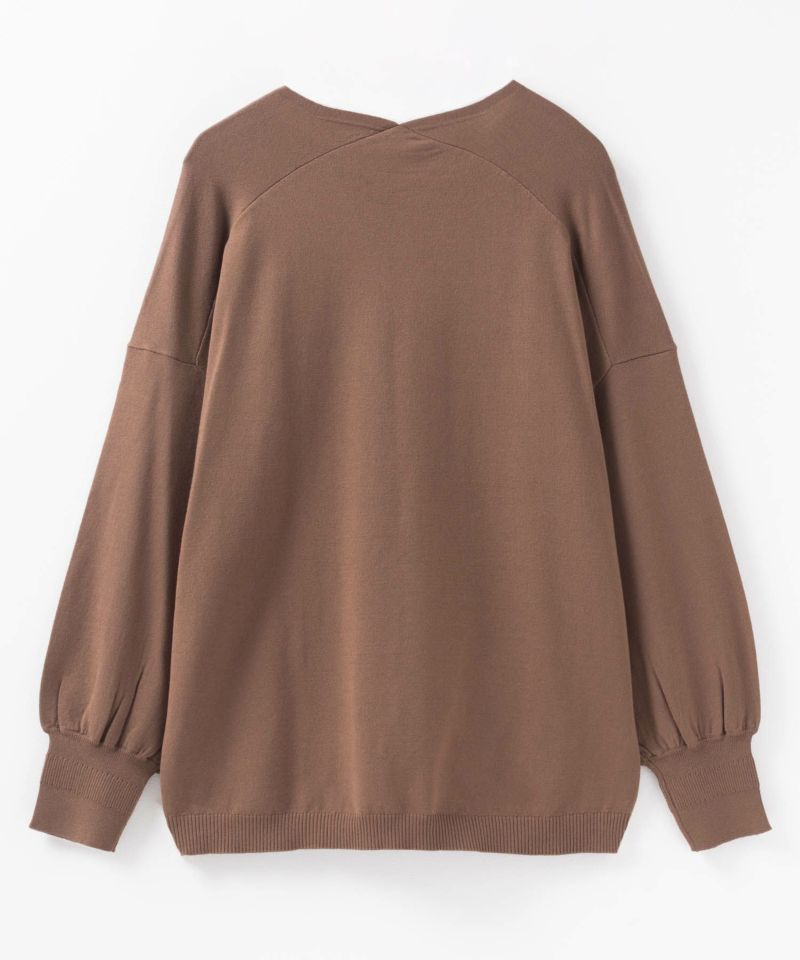 HusHusH  Vネックコクーンニット レディース商品画像-24