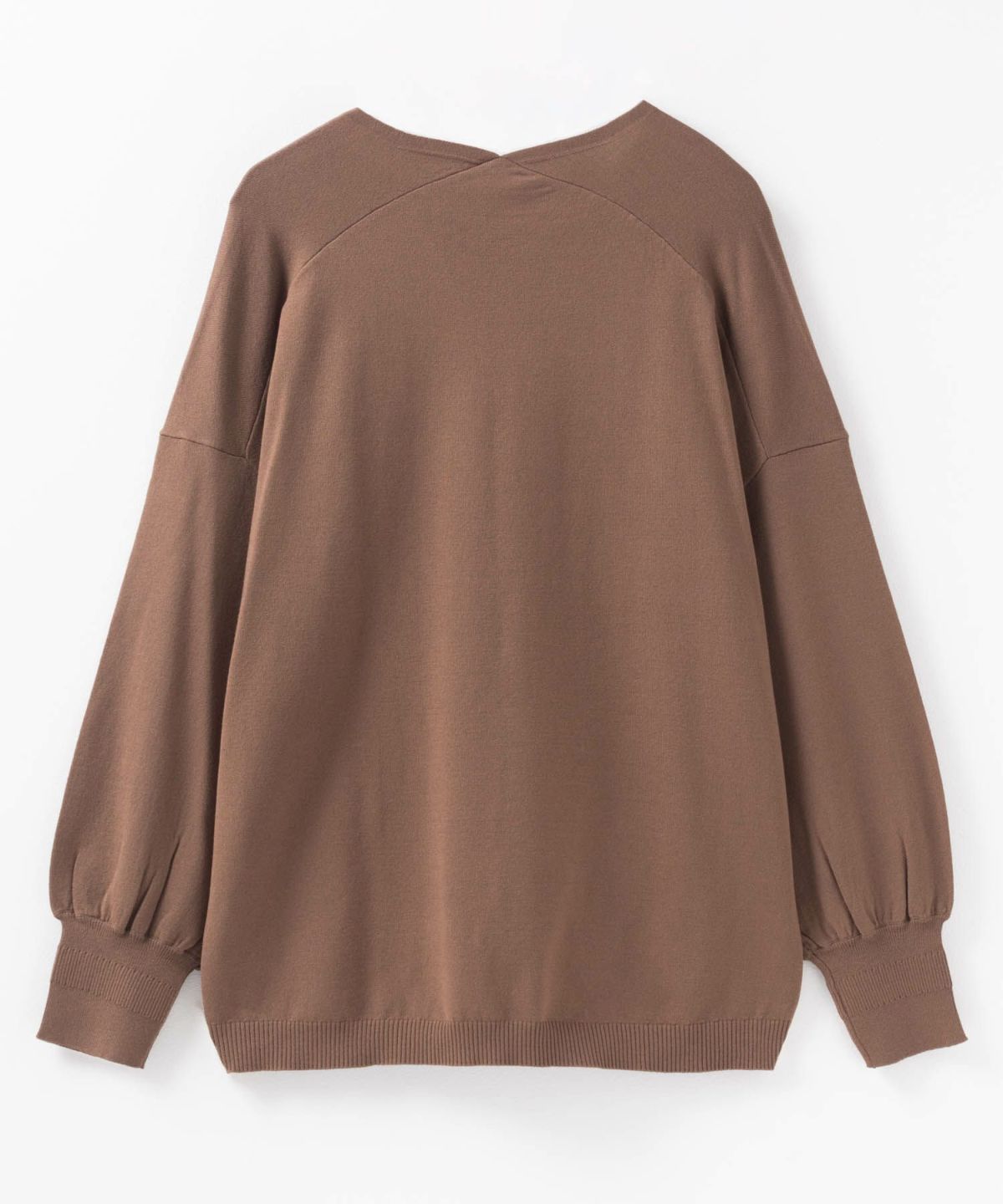 HusHusH Vネックコクーンニット レディース