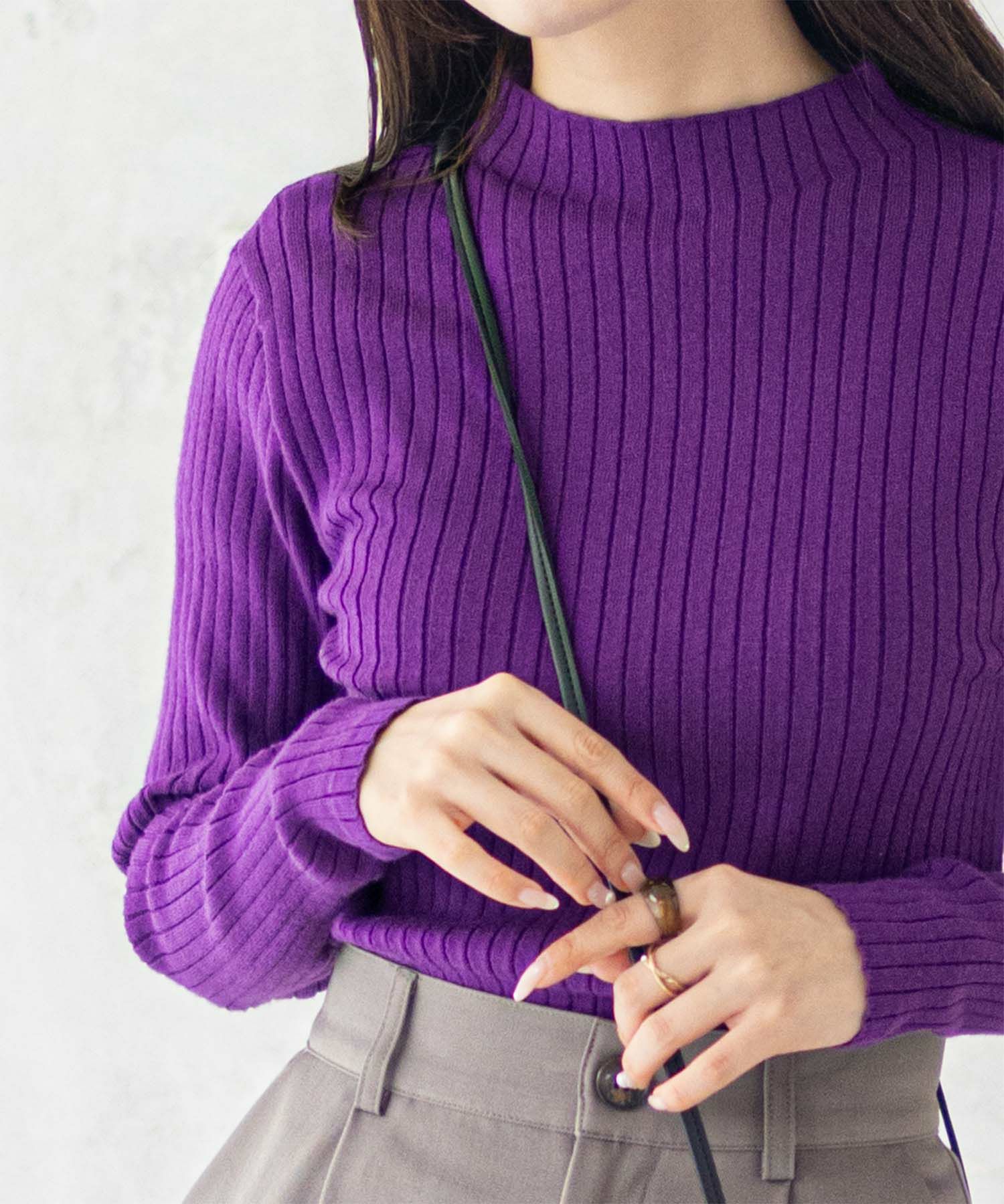 HusHusH  リブハイネック レディース商品画像-5