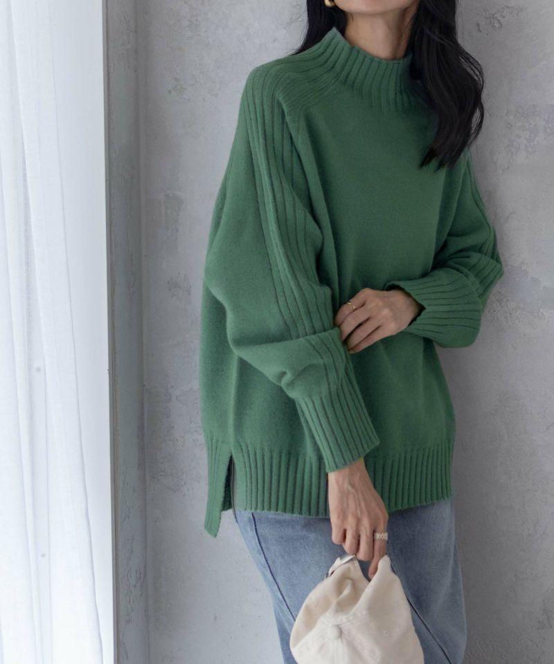 y*s様 美品　23AW namacheko Mari タートルニットスウェット y*s様 美品 23AW namacheko Mari タートルニットスウェット