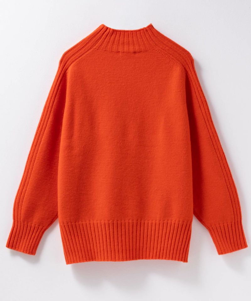 nAvy もちり もちもち 洗えるニット ハイネック レディース