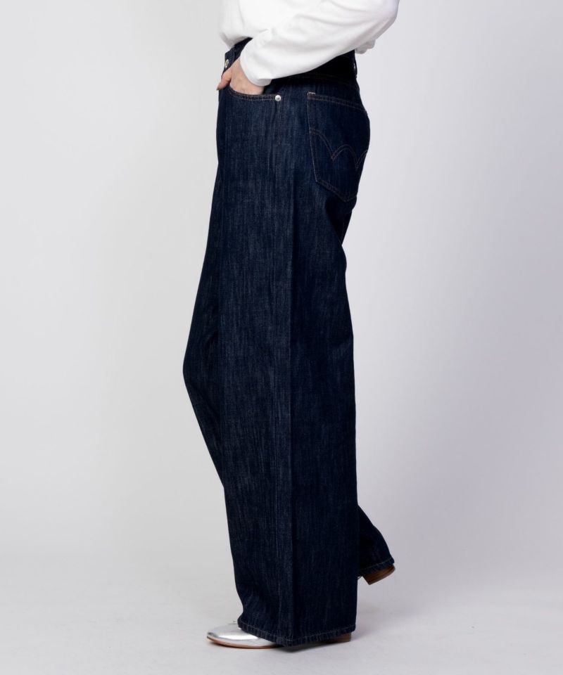 EDWIN  essentials ローウエストワイドパンツ レディース商品画像-3