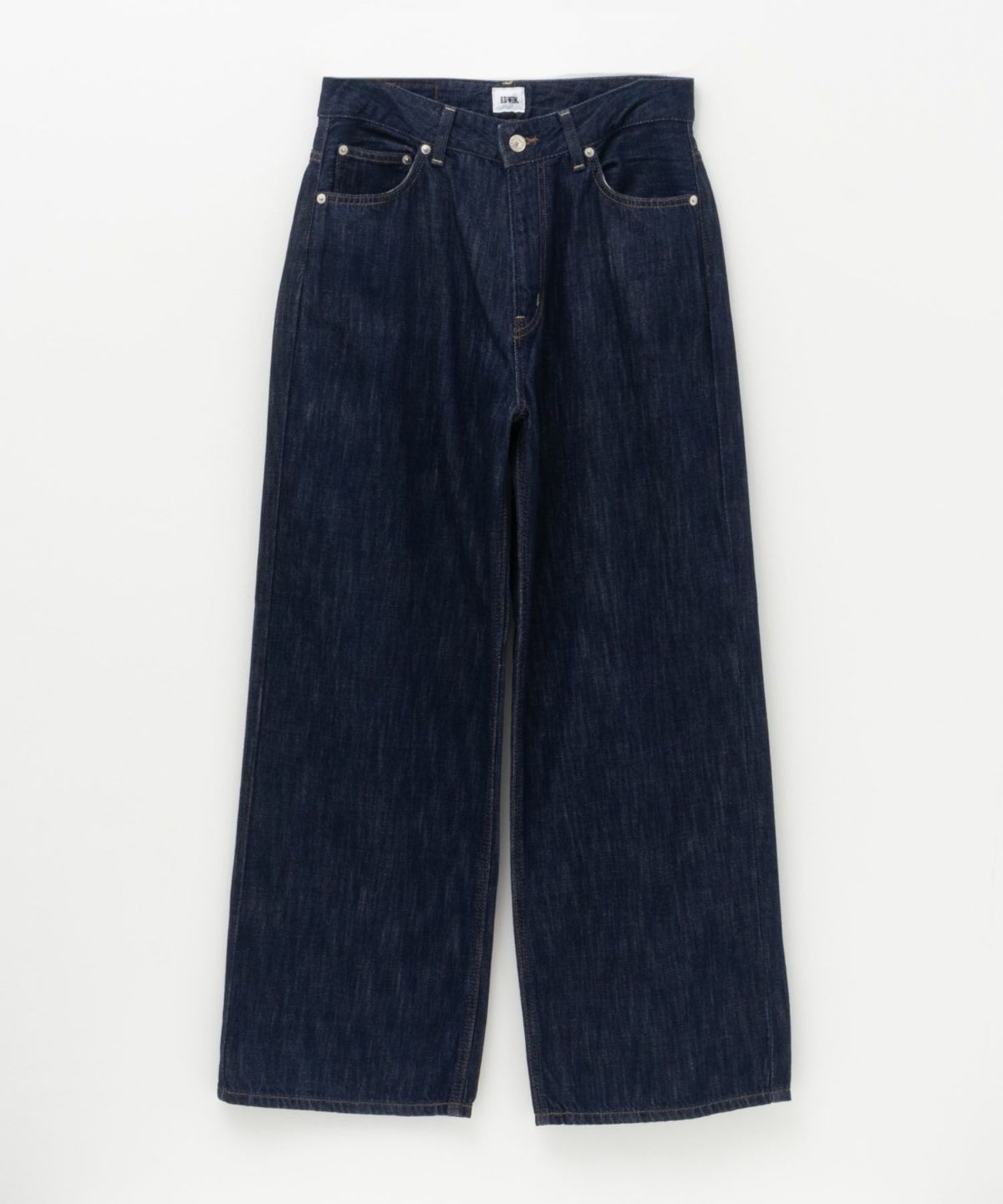 EDWIN essentials ローウエストワイドパンツ レディース