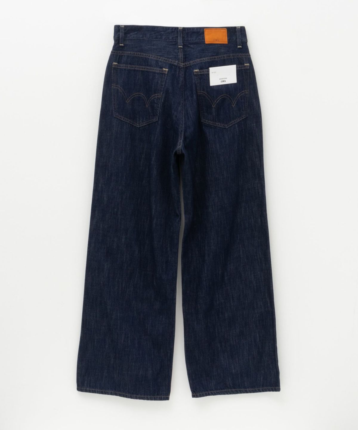 EDWIN essentials ローウエストワイドパンツ レディース