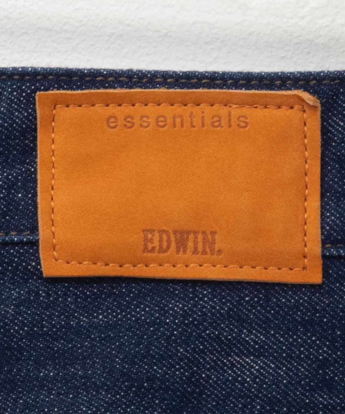 EDWIN essentials ローウエストワイドパンツ レディース