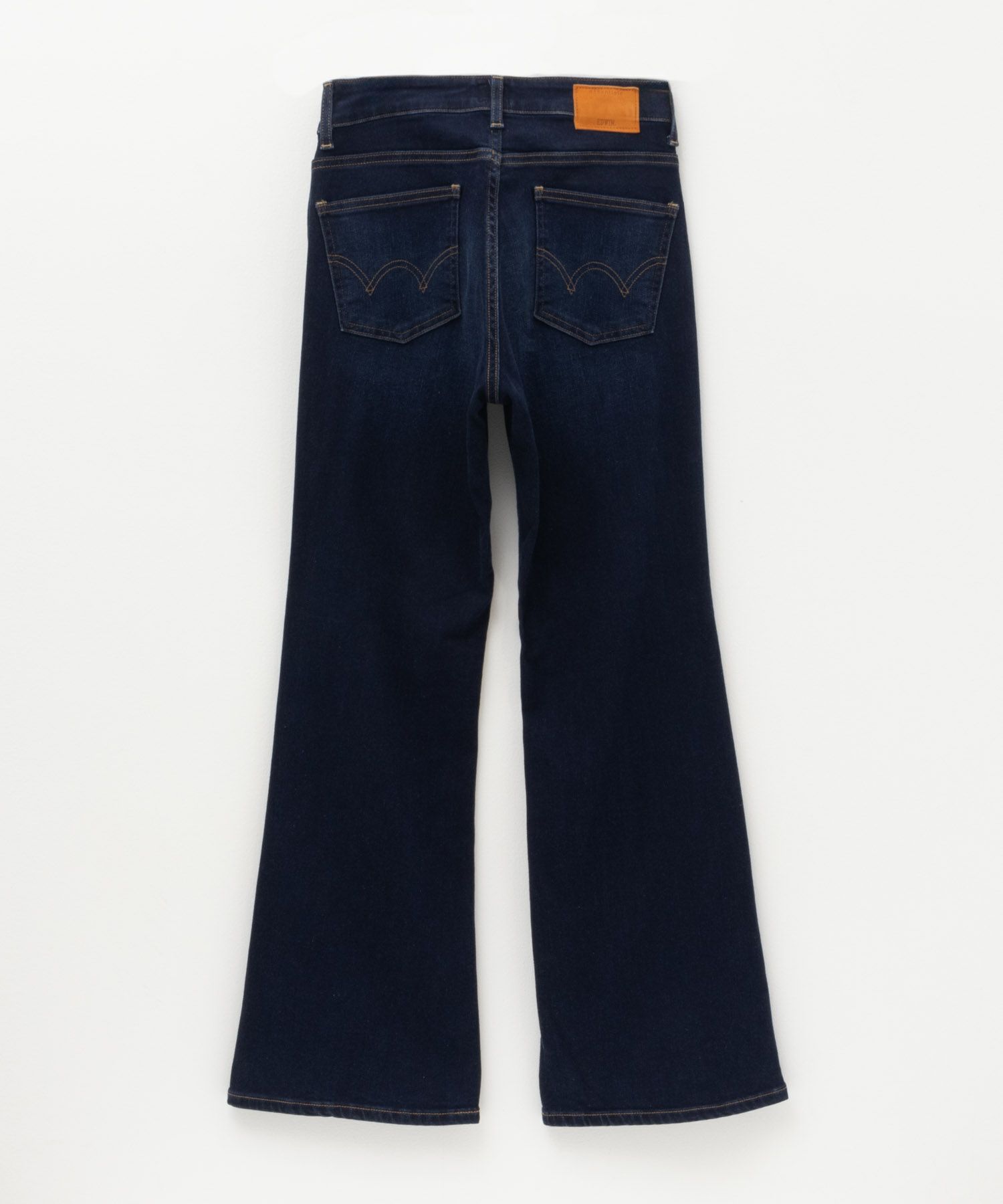 EDWIN  essentials フレアストレッチデニムパンツ レディース商品画像-10