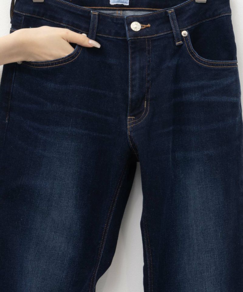 EDWIN  essentials フレアストレッチデニムパンツ レディース商品画像-11