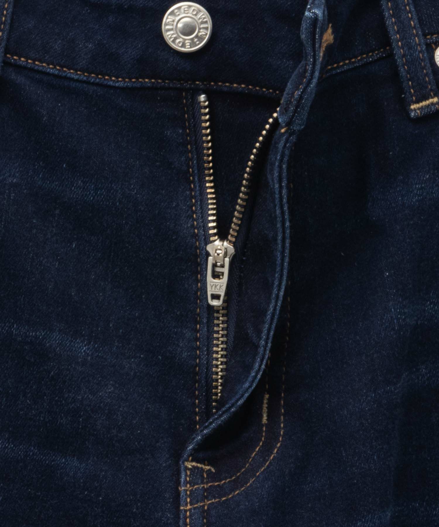 EDWIN  essentials フレアストレッチデニムパンツ レディース商品画像-13