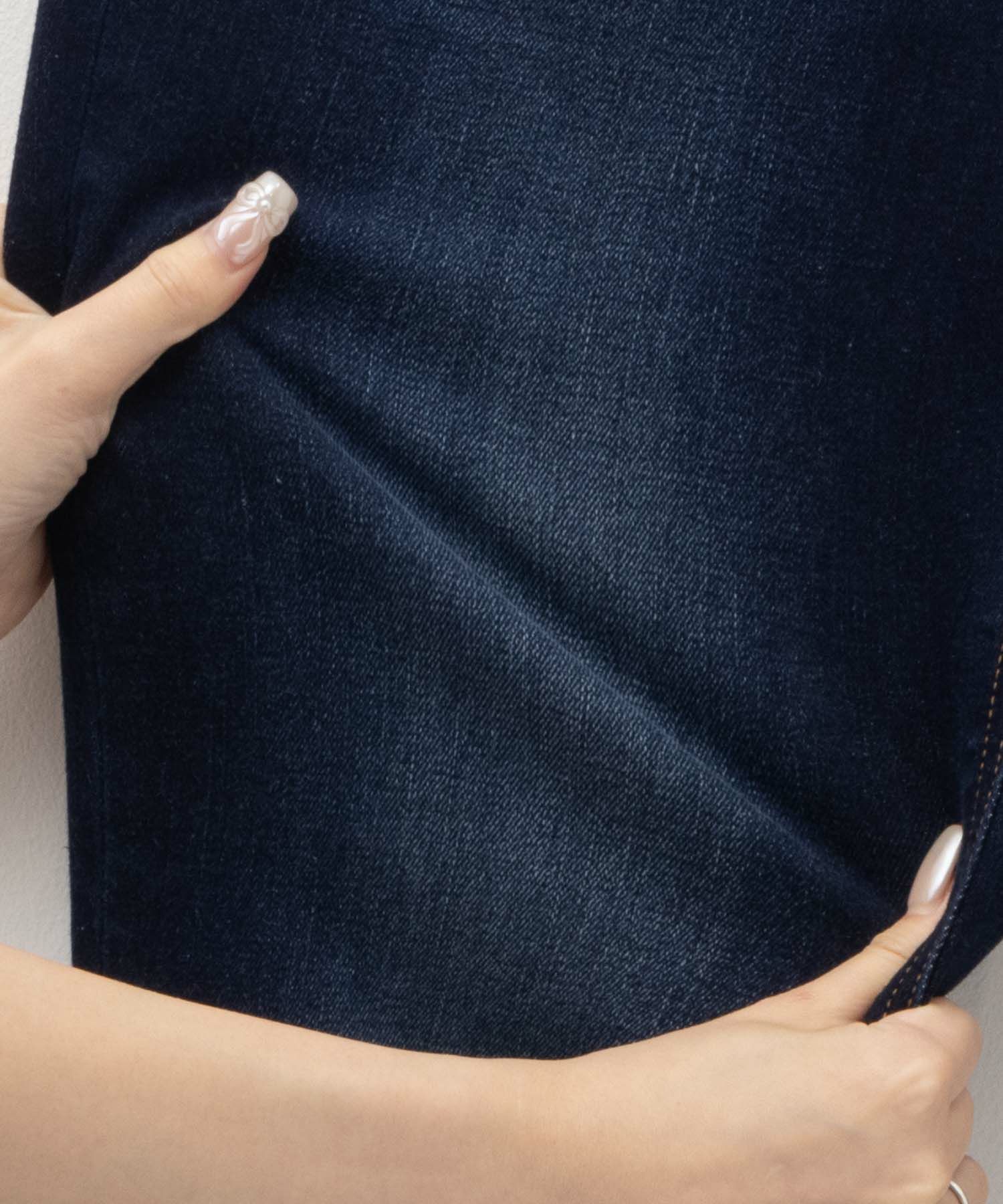 EDWIN  essentials フレアストレッチデニムパンツ レディース商品画像-15