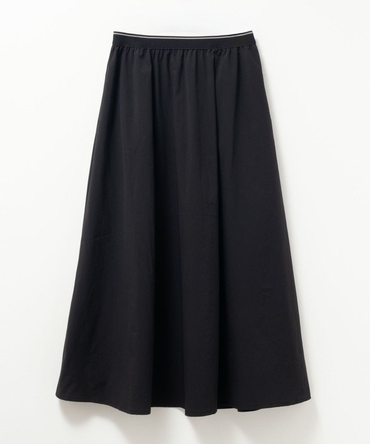HusHusH ツイルタックマキシスカート レディース