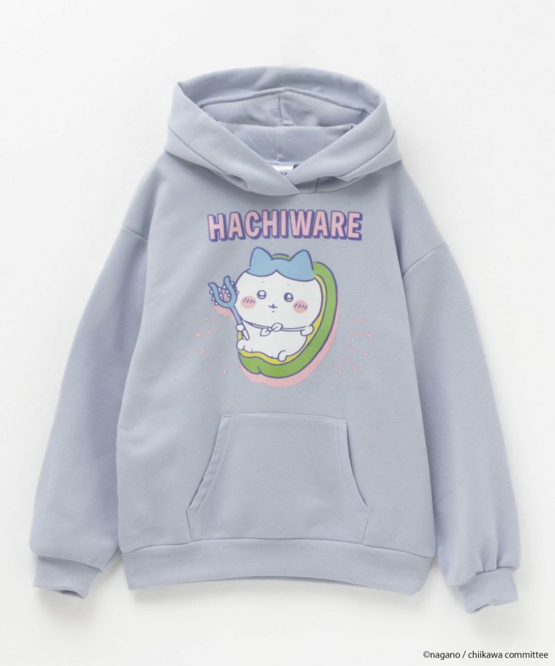 [期間限定価格]ちいかわ 耳付きプルパーカー ハチワレ キッズ商品画像-1