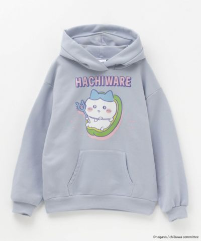 ちいかわ 耳付きプルパーカー ハチワレ キッズ