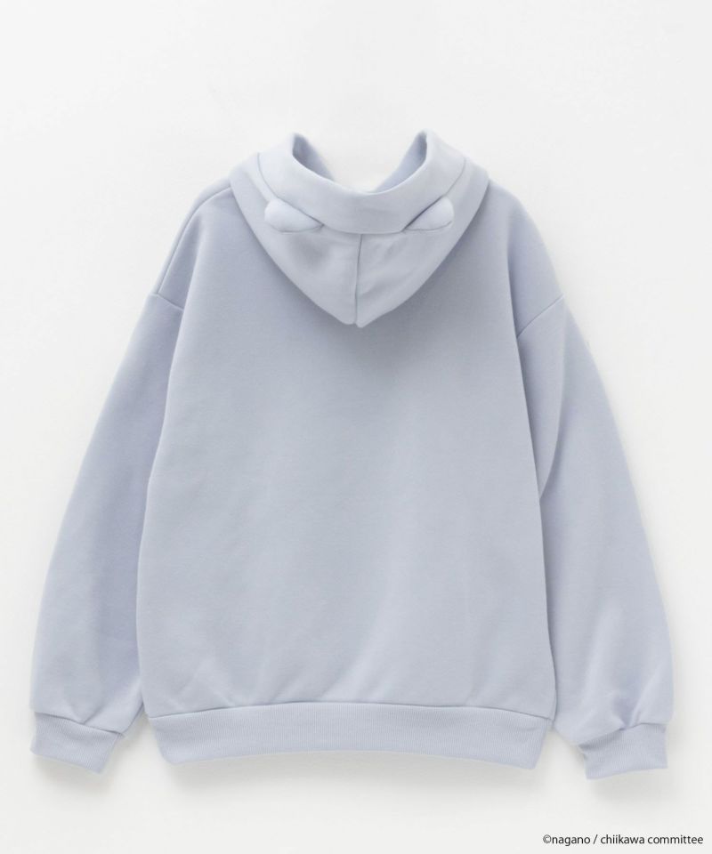 [期間限定価格]ちいかわ 耳付きプルパーカー ハチワレ キッズ商品画像-2