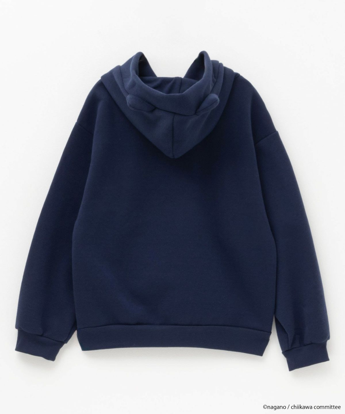 ちいかわ 耳付きプルパーカー ハチワレ キッズ