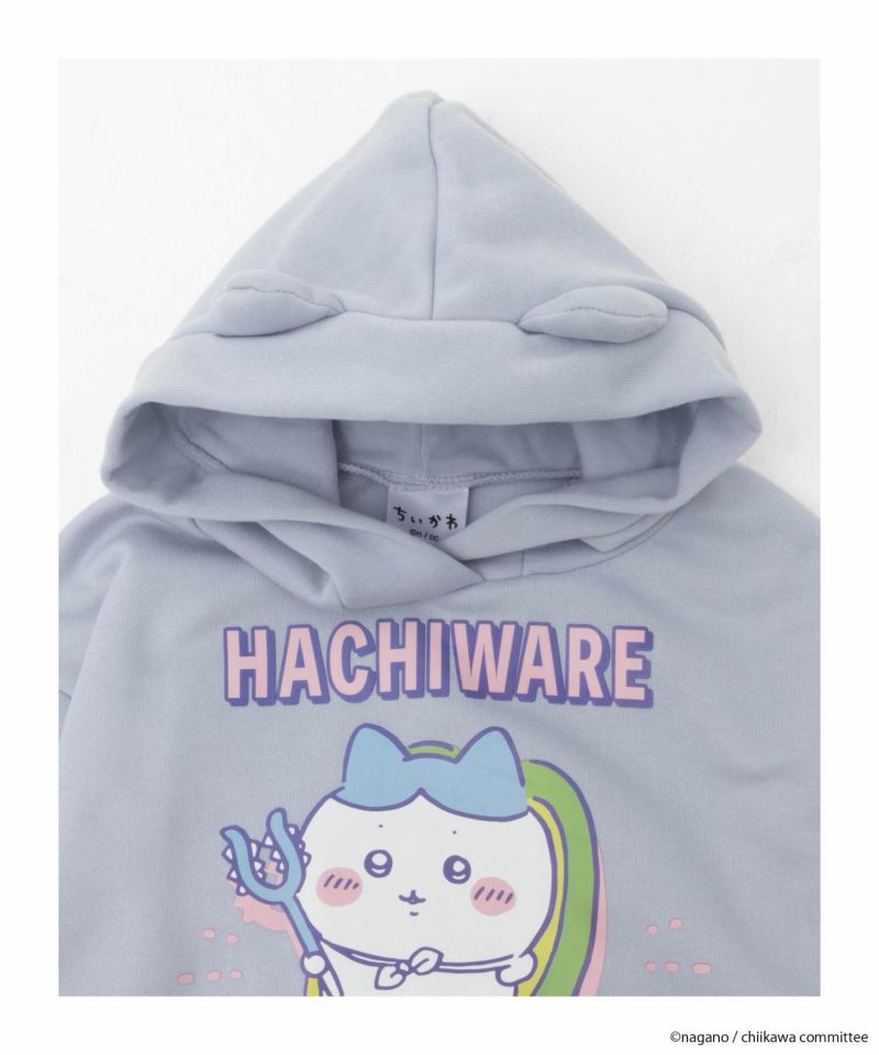 [期間限定価格]ちいかわ 耳付きプルパーカー ハチワレ キッズ商品画像-6