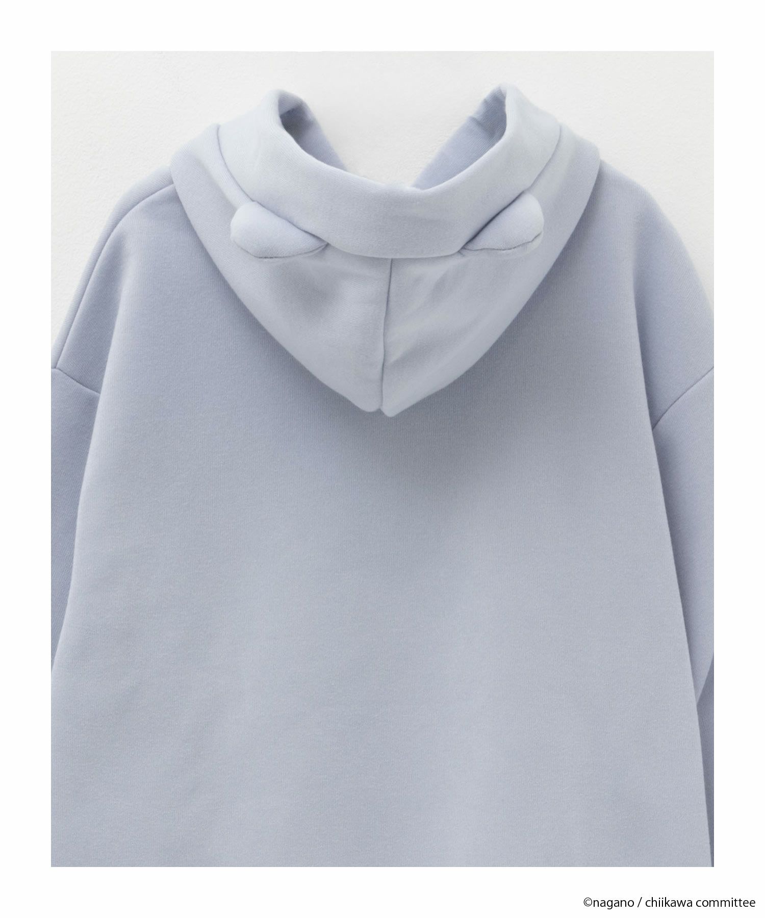 [期間限定価格]ちいかわ 耳付きプルパーカー ハチワレ キッズ商品画像-7