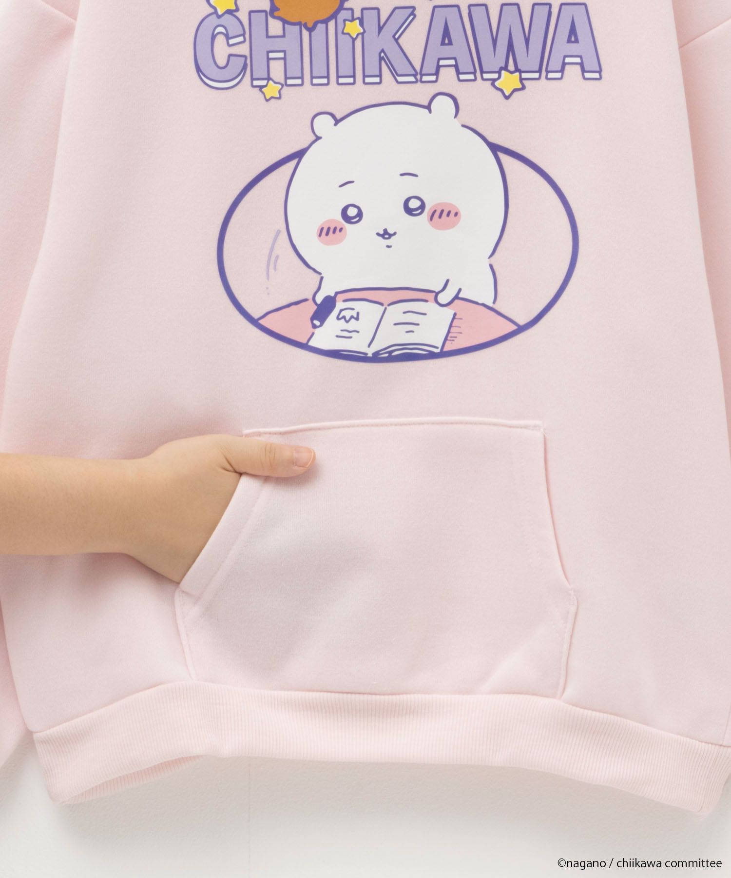 [期間限定価格]ちいかわ 耳付きプルパーカー ちいかわ キッズ商品画像-8