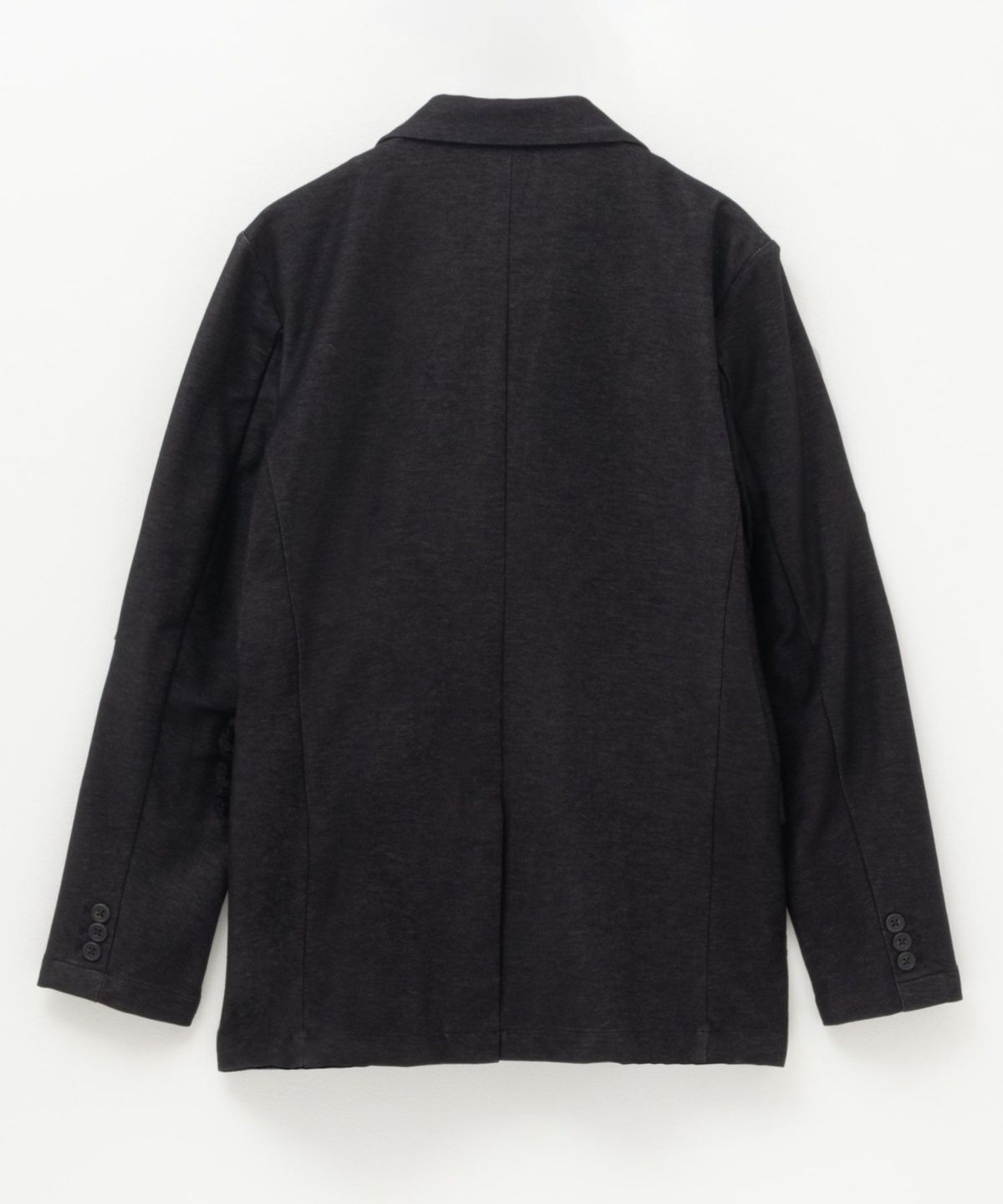 NAVY FIT ジャージデニムライクジャケット メンズ