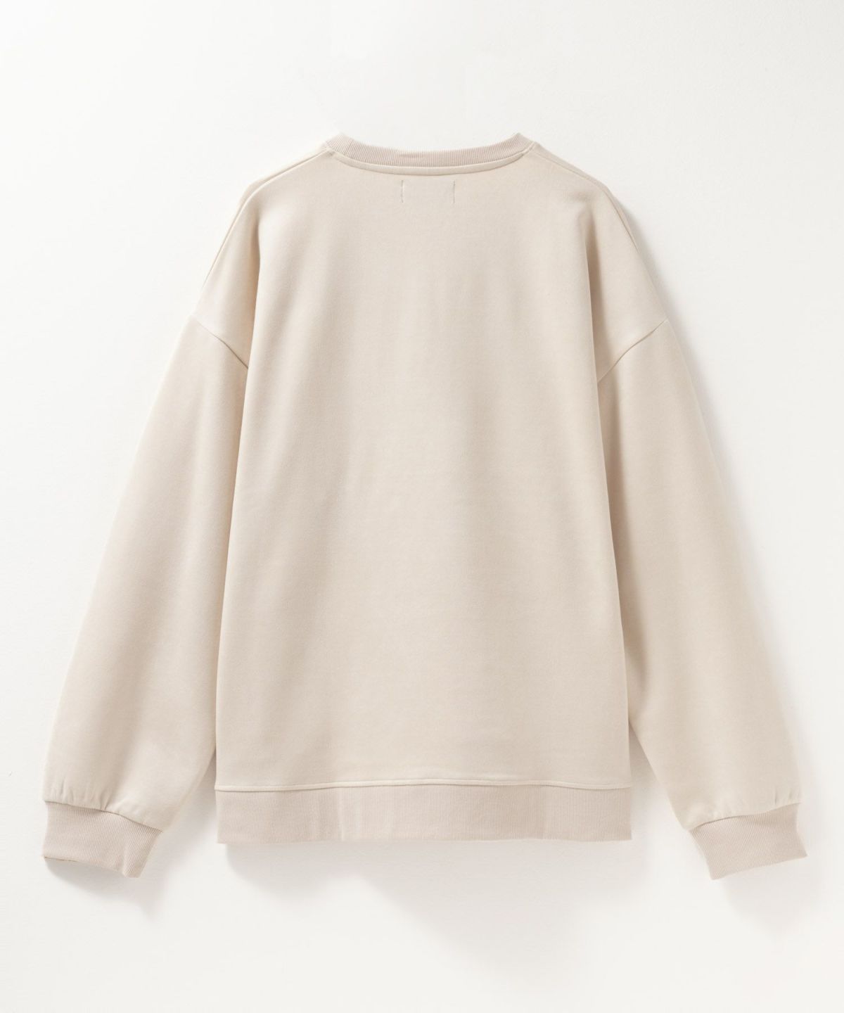 NOBLE PRODUCT ポンチ素材 スエードライククルーネック メンズ