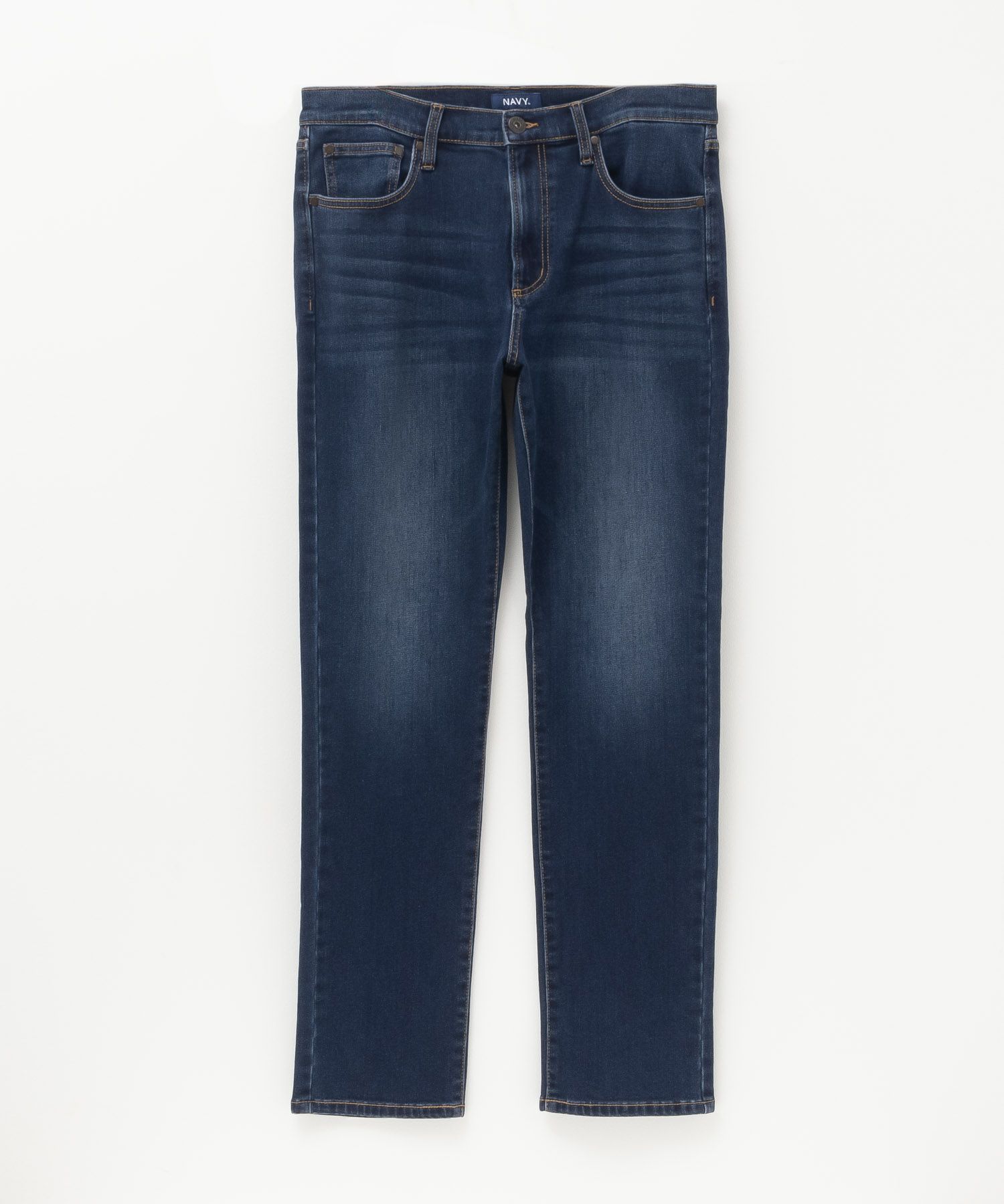 NAVY 温℃ 裏起毛5ポケットストレートデニムパンツ メンズ商品サムネイル-25