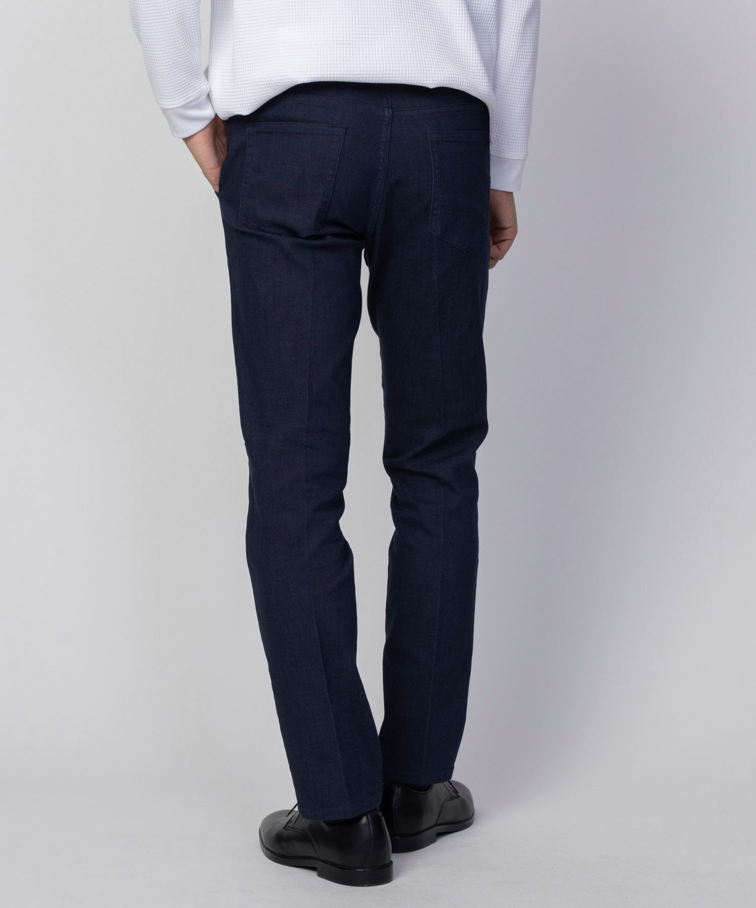 EDWIN スリムテーパードトラウザー メンズ