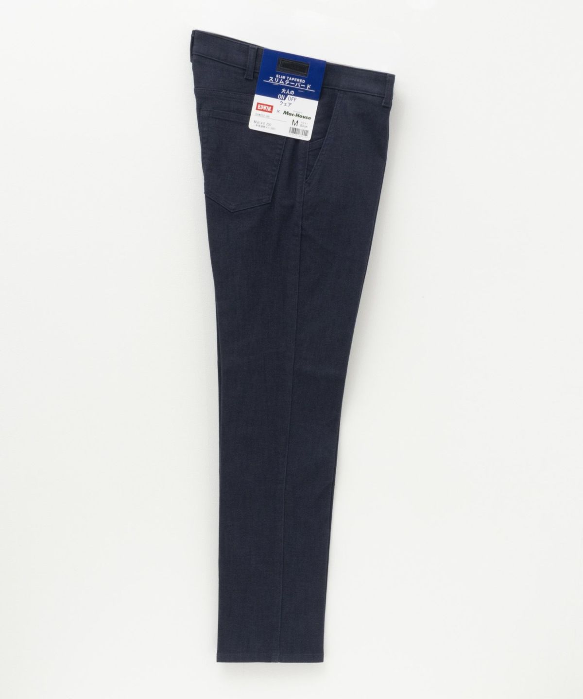 EDWIN スリムテーパードトラウザー メンズ