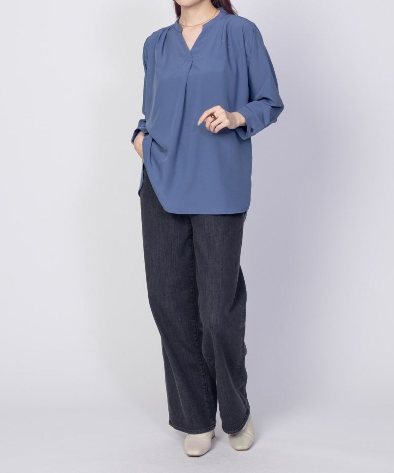 nAvy  スキッパー7分袖プルオーバー レディース商品画像-13