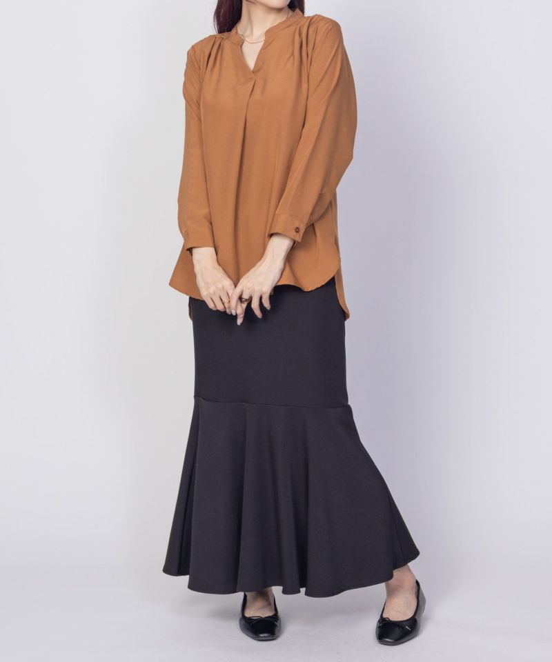 nAvy  スキッパー7分袖プルオーバー レディース商品画像-14