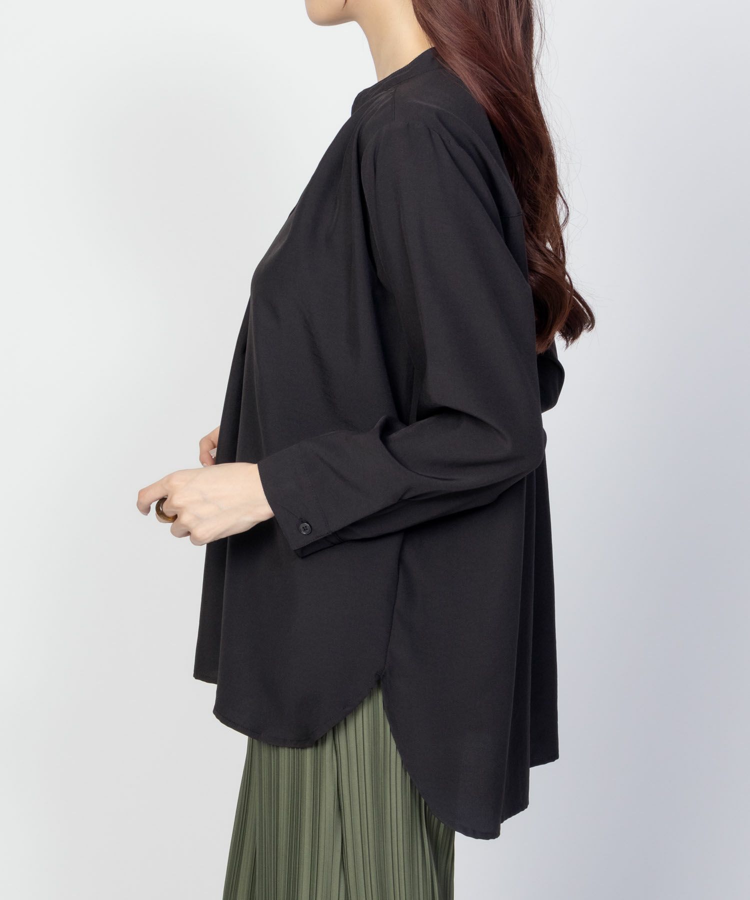 nAvy  スキッパー7分袖プルオーバー レディース商品画像-15