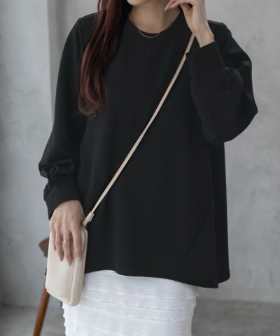nAvy  エンボスチュニック レディース