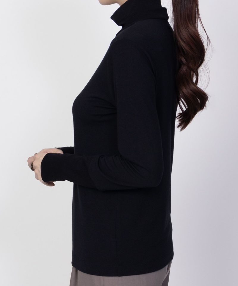 HusHusH  チュール使いハイネックインナー レディース メール便 対応商品商品画像-9