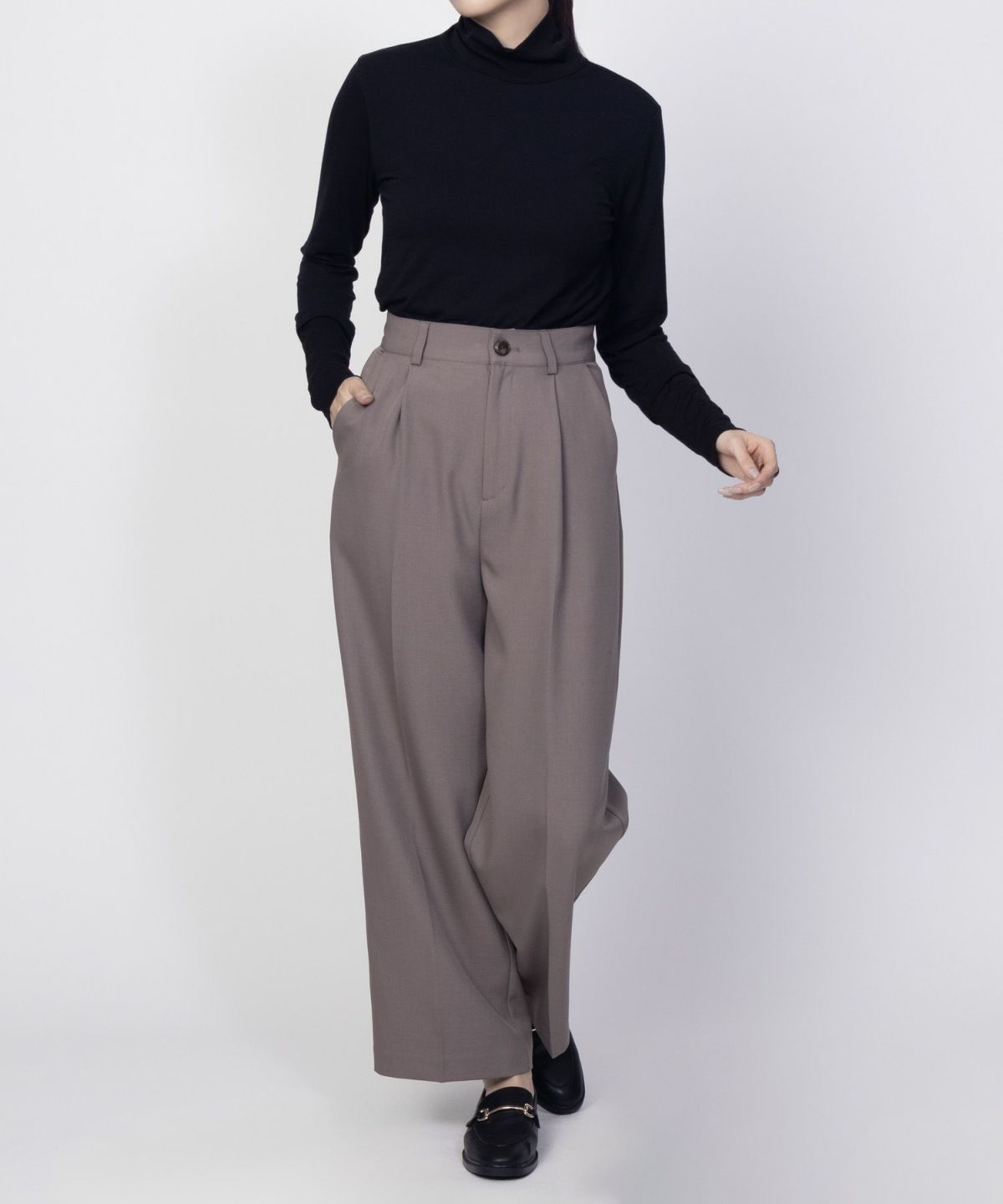 HusHusH チュール使いハイネックインナー レディース ネコポス 対応商品