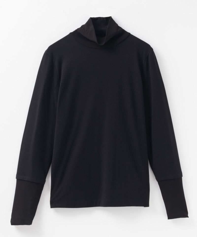 HusHusH  チュール使いハイネックインナー レディース メール便 対応商品商品画像-24