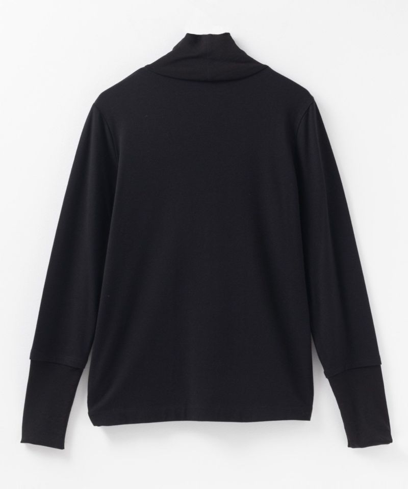 HusHusH  チュール使いハイネックインナー レディース メール便 対応商品商品画像-25