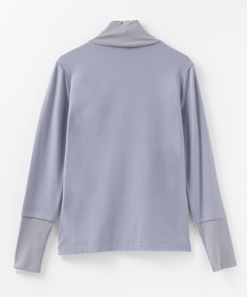 HusHusH  チュール使いハイネックインナー レディース メール便 対応商品商品画像-29